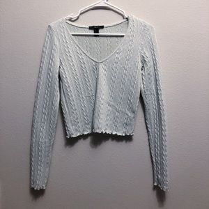 Crop sweater